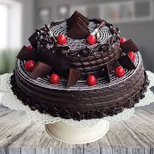 2 tier choco truffle cake