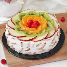 fresh fruit cake