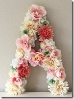 flower letters