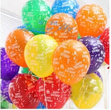 30 helium balloons