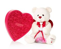 Valentine heart with Teddy Bear (6 inches)
