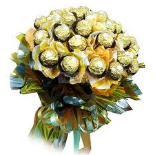 Chocolate in a bouquet
