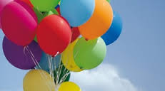 20 helium balloons