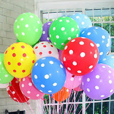 20 helium balloons